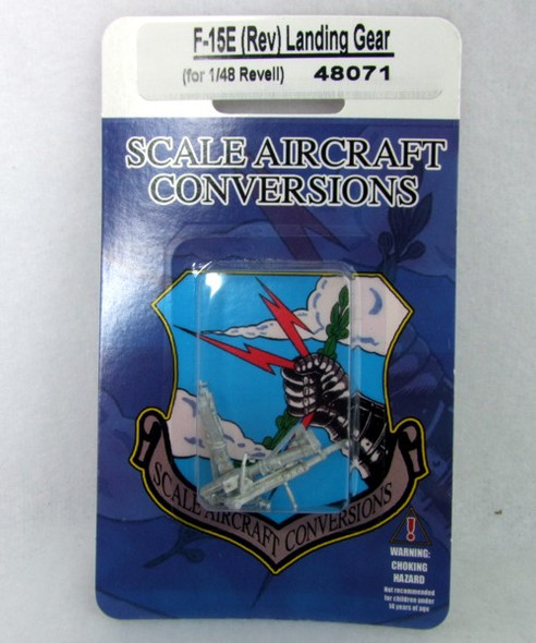 SAC48071 1:48 Scale Aircraft Conversions - F-15E Strike Eagle Landing Gear (REV kit) #48071