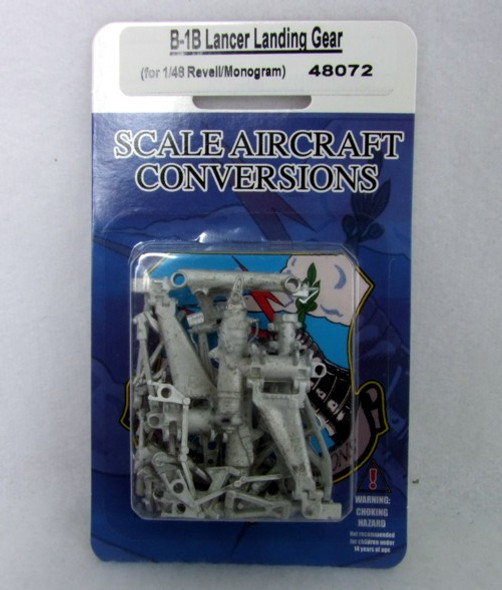 SAC48072 1:48 Scale Aircraft Conversions - B-1B Lancer Landing Gear (REV kit) #48072