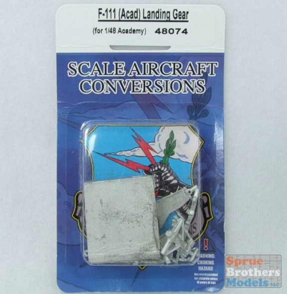 SAC48074 1:48 Scale Aircraft Conversions - F-111 Aardvark Landing Gear (ACA kit) #48074