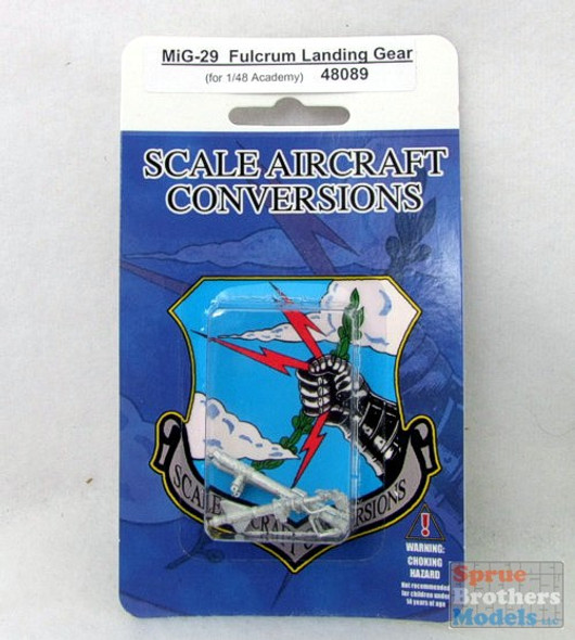 SAC48089 1:48 Scale Aircraft Conversions - MiG-29 Fulcrum Landing Gear (ACA kit) #48089