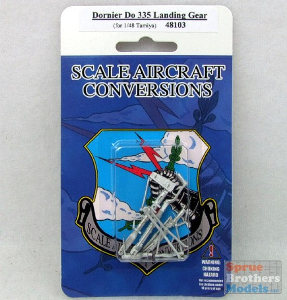 SAC48103 1:48 Scale Aircraft Conversions - Dornier Do 335 Landing Gear (TAM kit) #48103
