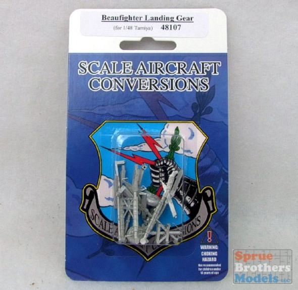 SAC48107 1:48 Scale Aircraft Conversions - Beaufighter Landing Gear (TAM kit) #48107