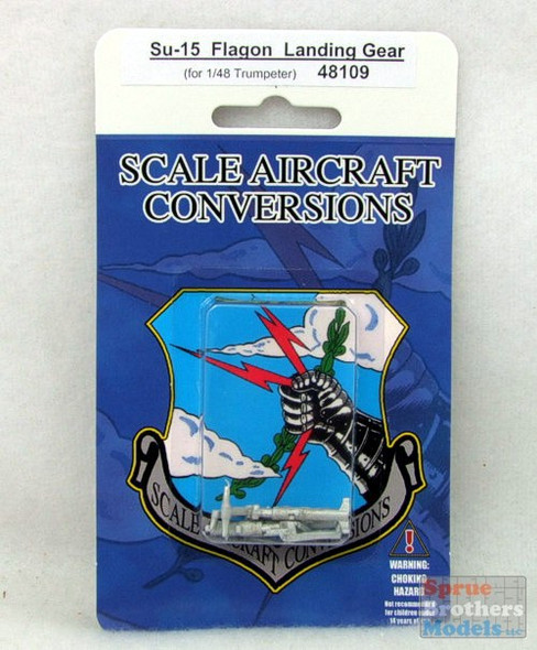 SAC48109 1:48 Scale Aircraft Conversions - Su-15 Flagon Landing Gear (TRP kit) #48109