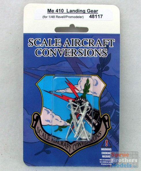 SAC48117 1:48 Scale Aircraft Conversions - Me 410 Landing Gear (REV/PRO kit) #48117