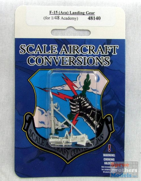 SAC48140 1:48 Scale Aircraft Conversions - F-15 Eagle Landing Gear (ACA kit) #48140