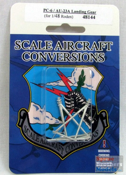 SAC48144 1:48 Scale Aircraft Conversions - PC-6 / AU-23A Landing Gear (ROD kit) #48144