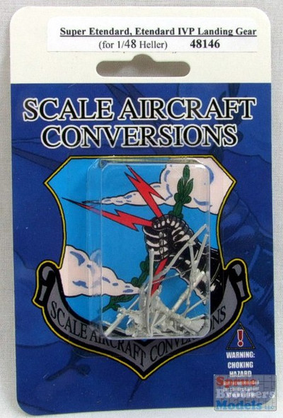 SAC48146 1:48 Scale Aircraft Conversions - Super Etendard / Etendard IVP Landing Gear (HEL kit) #48146
