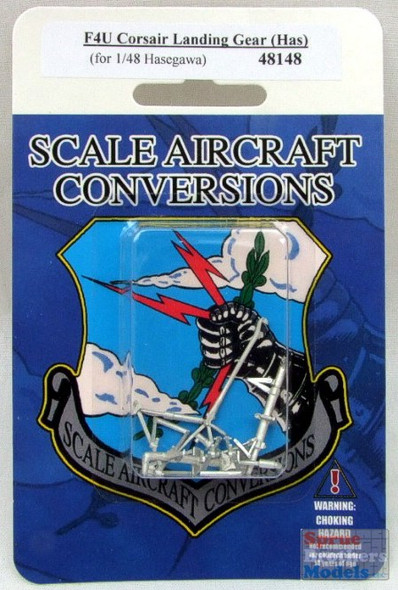 SAC48148 1:48 Scale Aircraft Conversions - F4U Corsair Landing Gear (HAS kit) #48148