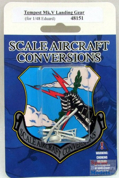 SAC48151 1:48 Scale Aircraft Conversions - Tempest Mk V Landing Gear (EDU kit) #48151