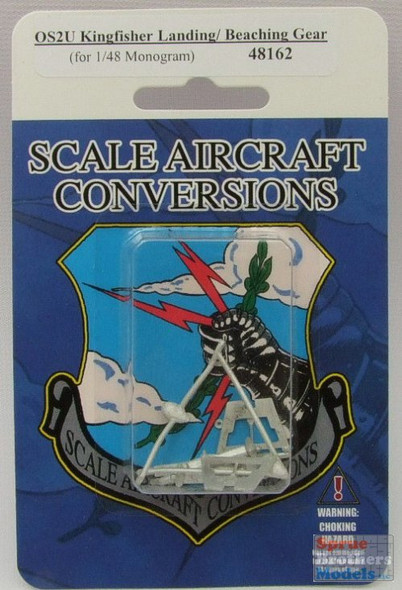 SAC48162 1:48 Scale Aircraft Conversions - OS2U Kingfisher Landing/Beaching Gear (REV kit) #48162