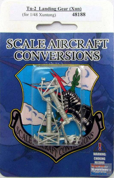 SAC48188 1:48 Scale Aircraft Conversions - Tu-2 Landing Gear (XUN kit)