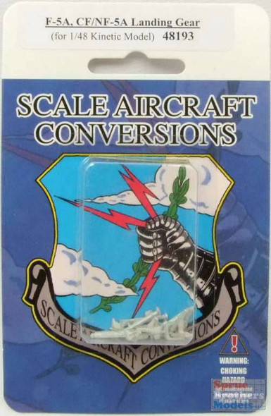 SAC48193 1:48 Scale Aircraft Conversions - F-5A CF/NF-5A Freedom Fighter Landing Gear (KIN kit)