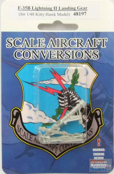 SAC48197 1:48 Scale Aircraft Conversions - F-35B Lightning II Gear (KTH kit)