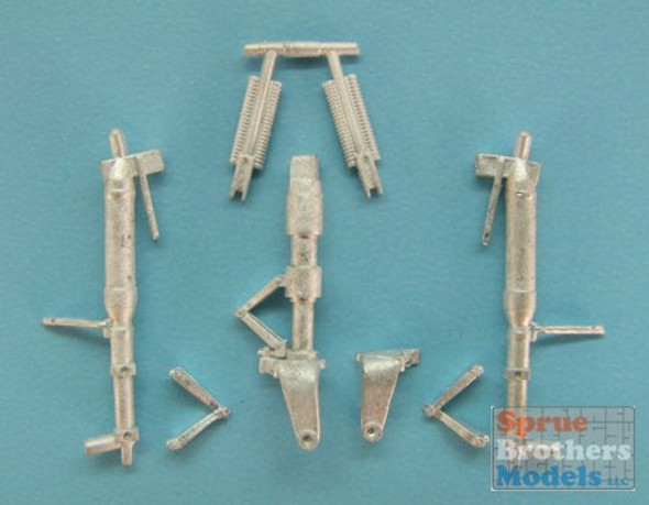 SAC48206 1:48 Scale Aircraft Conversions - He 162 Salamander Landing Gear (TAM kit)