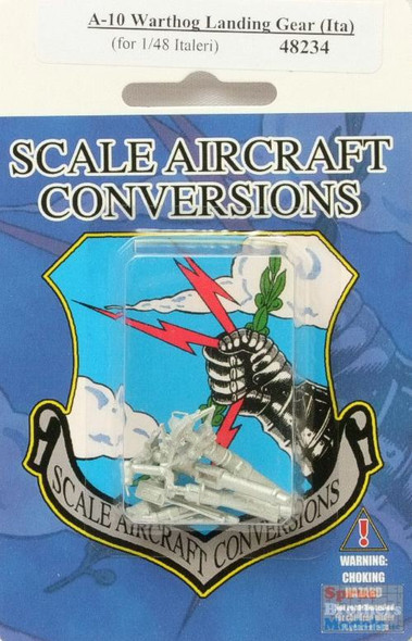 SAC48234 1:48 Scale Aircraft Conversions - A-10 Warthog Landing Gear (ITA kit)