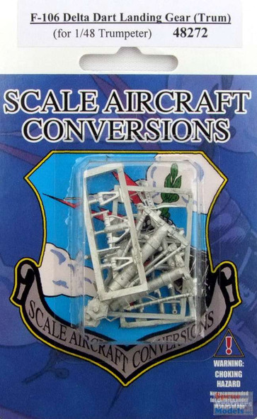 SAC48272 1:48 Scale Aircraft Conversions - F-106 Delta Dart Landing Gear (TRP kit)