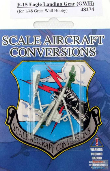 SAC48274 1:48 Scale Aircraft Conversions - F-15 Eagle Landing Gear (GWH kit)