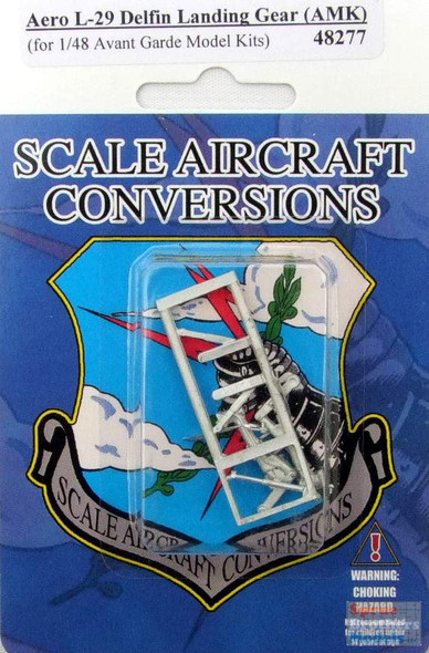 SAC48277 1:48 Scale Aircraft Conversions - Aero L-29 Delfin Landing Gear (AMK kit)