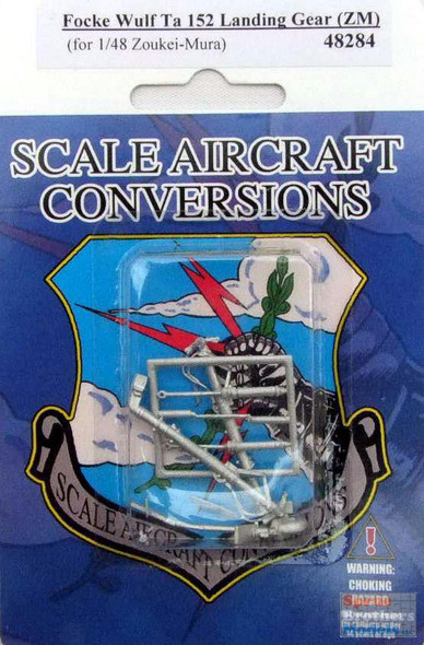 SAC48284 1:48 Scale Aircraft Conversions - Focke Wulf Ta 152 Landing Gear (ZKM kit)