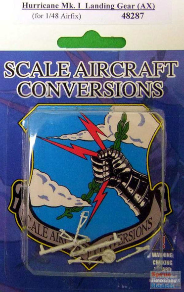 SAC48287 1:48 Scale Aircraft Conversions - Hurricane Mk.I Landing Gear (AFX kit)