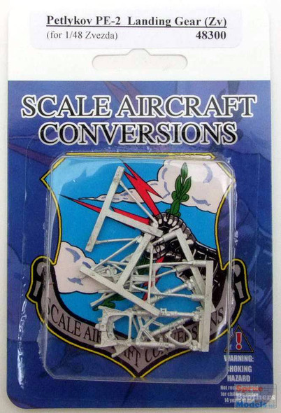 SAC48300 1:48 Scale Aircraft Conversions - Pe-2 Landing Gear (ZVE kit)