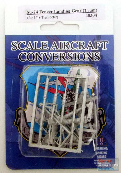 SAC48304 1:48 Scale Aircraft Conversions - Su-24 Fencer Landing Gear (TRP kit)