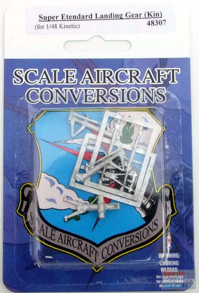 SAC48307 1:48 Scale Aircraft Conversions - Super Etendard Landing Gear (KIN kit)