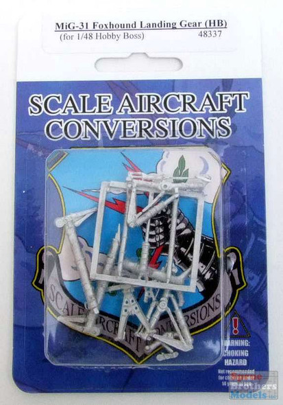 SAC48337 1:48 Scale Aircraft Conversions - MiG-31 Foxhound Landing Gear (HBS kit)