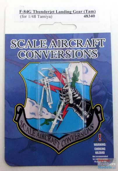 SAC48340 1:48 Scale Aircraft Conversions - F-84G Thunderjet Landing Gear (TAM kit)