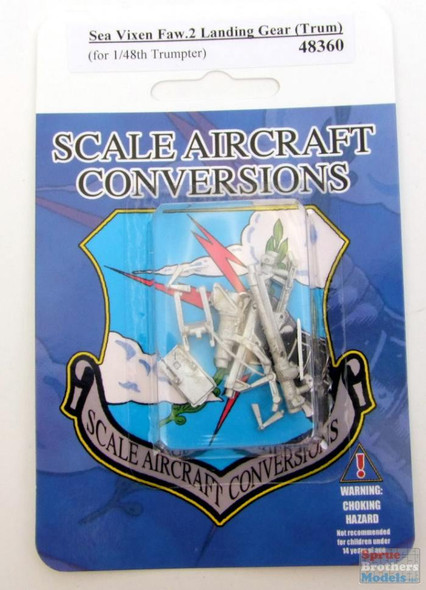 SAC48360 1:48 Scale Aircraft Conversions - Sea Vixen FAW.2 Landing Gear (TRP kit)