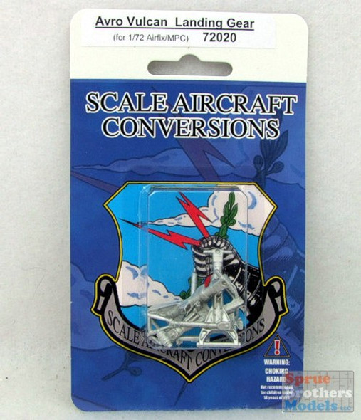 SAC72020 1:72 Scale Aircraft Conversions - Avro Vulcan Bomber Landing Gear Set (AFX kit) #72020