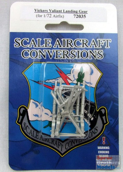 SAC72035 1:72 Scale Aircraft Conversions - Vickers Valiant Landing Gear Set (AFX kit) #72035