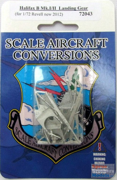 SAC72043 1:72 Scale Aircraft Conversions - Halifax B Mk I/II Landing Gear Set (REV kit) #72043