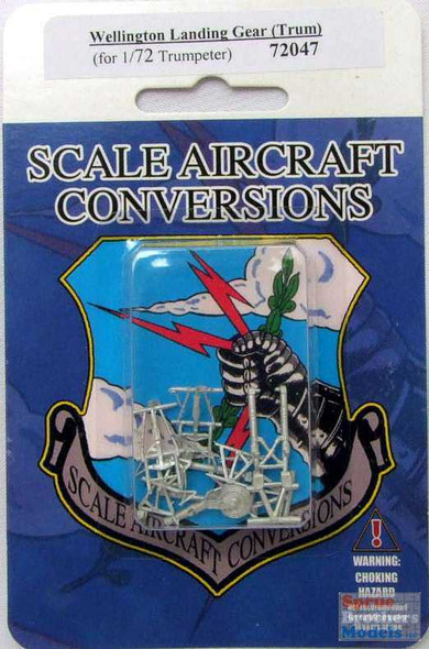 SAC72047 1:72 Scale Aircraft Conversions - Wellington Landing Gear (TRP kit)