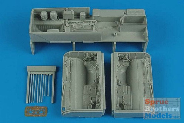 ARS2153 1:32 Aires Su-25K Frogfoot A Wheel Bay Set (TRP kit) #2153