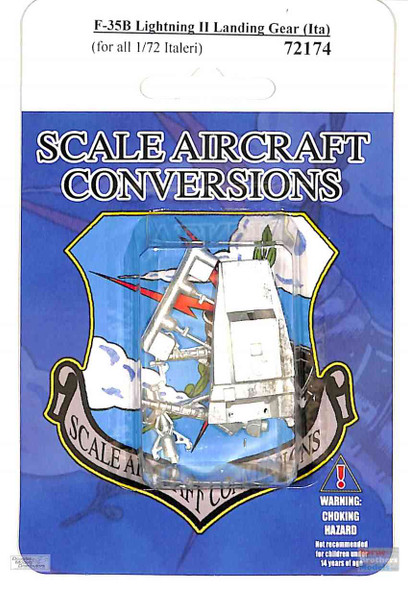 SAC72174 1:72 Scale Aircraft Conversions - F-35B Lightning II Landing Gear (ITA kit)