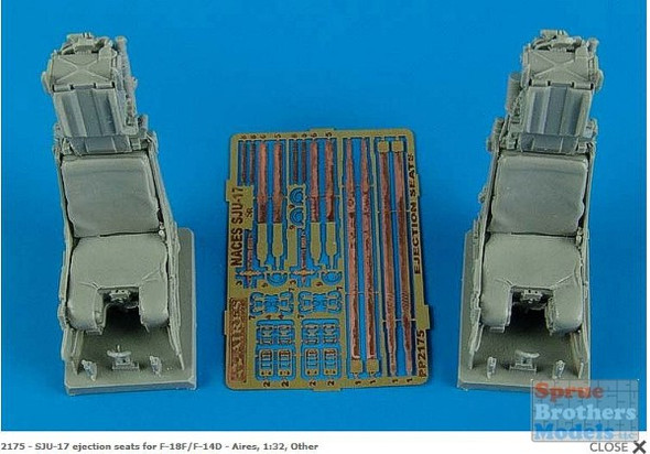 ARS2175 1:32 Aires SJU-17 Ejection Seats for F-18F F-14D #2175