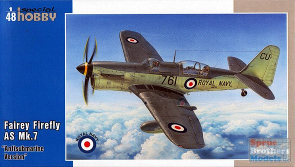 SPH48130 1:48 Special Hobby Fairey Firefly AS Mk.7 "Antisubmarine Version"