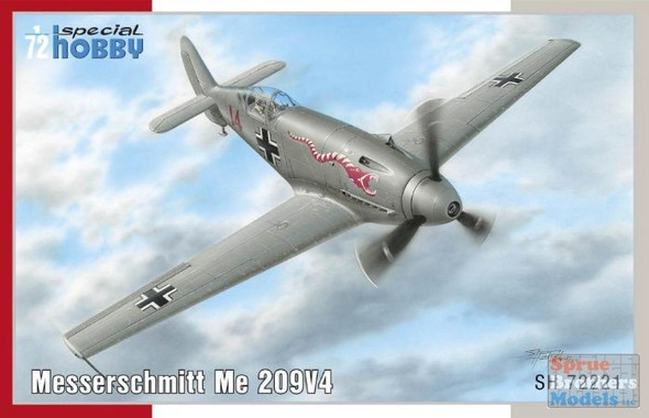 SPH72221 1:72 Special Hobby Messerschmitt Me 209V4