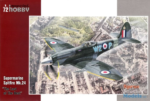 SPH72233 1:72 Special Hobby Spitfire Mk 24 The Last of the Best