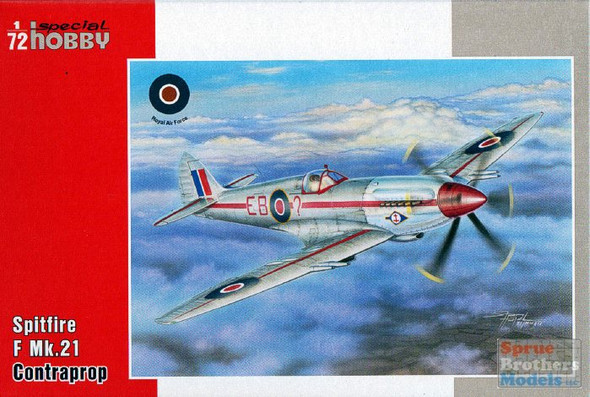 SPH72318 1:72 Special Hobby Spitfire F Mk.21 "Contraprop"