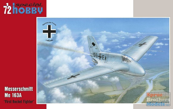 SPH72334 1:72 Special Hobby Messerschmitt Me 163A "First Rocket Fighter"