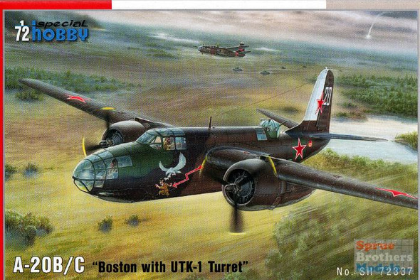 SPH72337 1:72 Special Hobby A-20B A-20C Boston with UTK-1 Turret