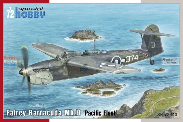 SPH72343 1:72 Special Hobby Fairey Barracuda Mk.II 'Pacific Fleet'
