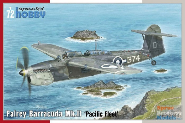 SPH72343 1:72 Special Hobby Fairey Barracuda Mk.II 'Pacific Fleet'