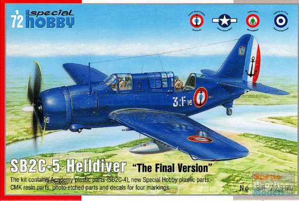 SPH72350 1:72 Special Hobby SB2C-5 Helldiver "The Final Version"