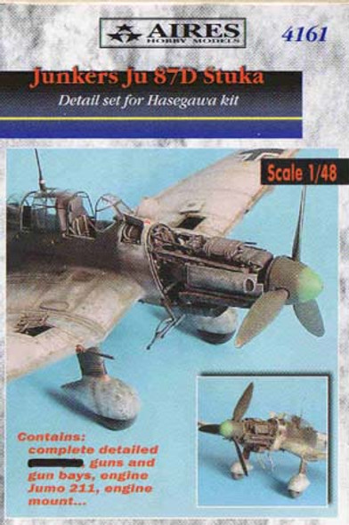 ARS4161 1:48 Aires Ju-87D Ju87D Stuka Detail Set (HAS kit) #4161