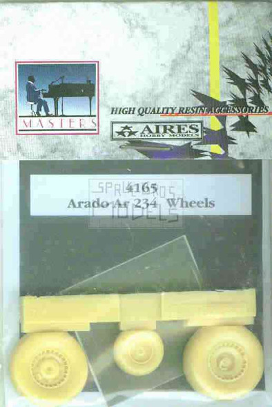 ARS4165 1:48 Aires Arado Ar234 Ar 234 Wheels Set #4165