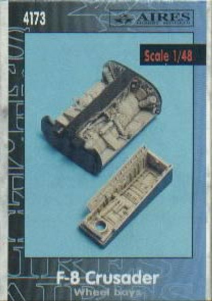 ARS4173 1:48 Aires F-8 Crusader Wheel Bays (HAS kit) #4173