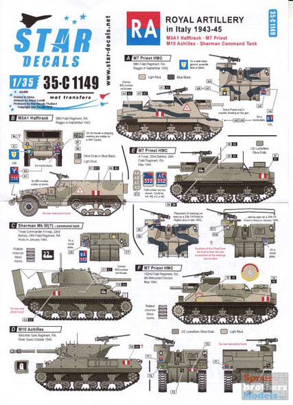 35-C1224 Red Army OT Flame Tanks. T-34 flame thrower version. Mixed turret  types.